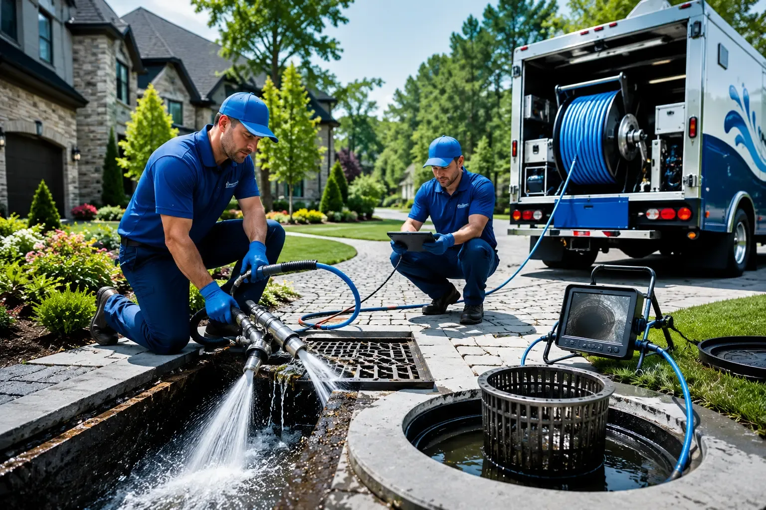 Local outdoor drain cleaning professionals in Woodson, TX