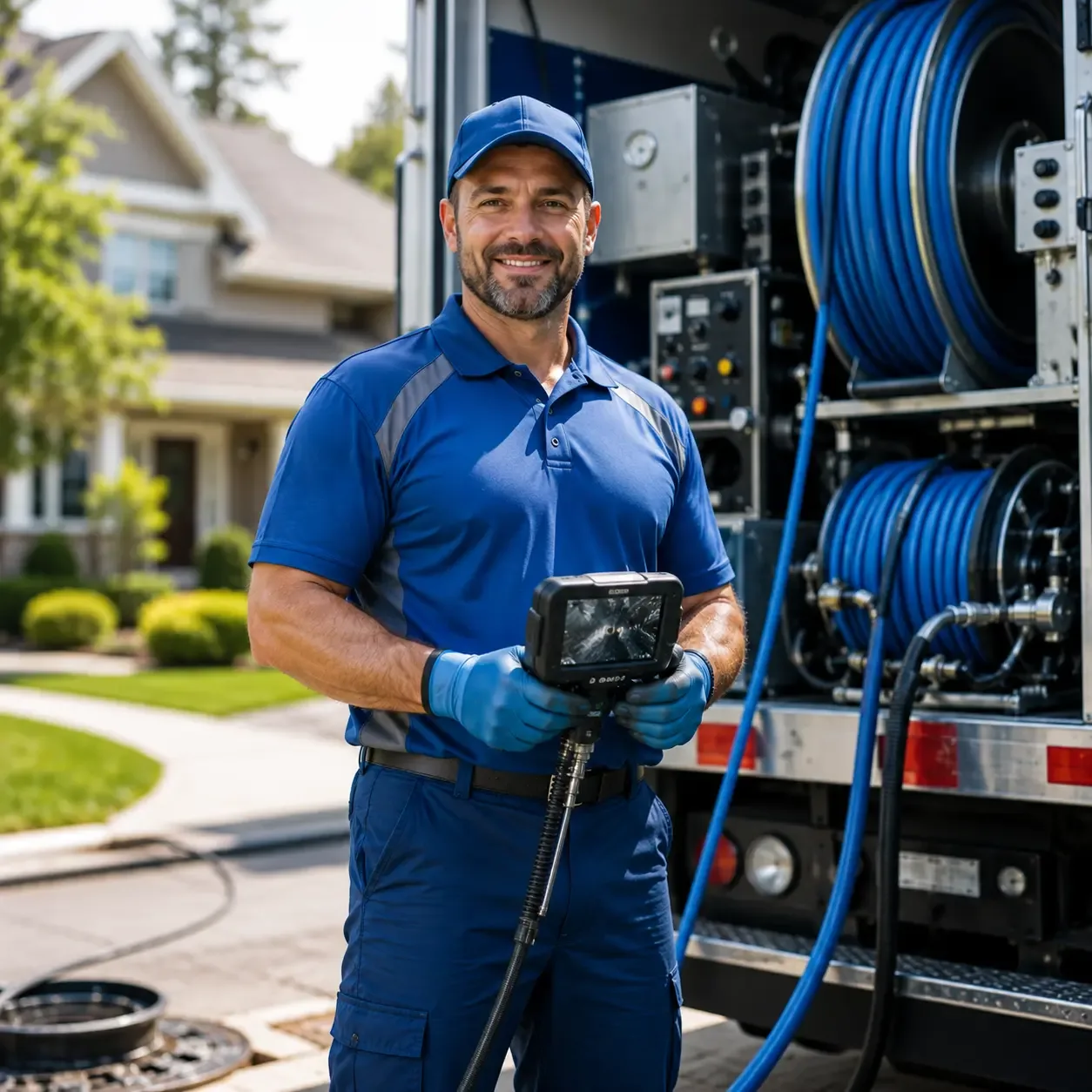 Local outdoor drain cleaning specialists in Woodson, TX